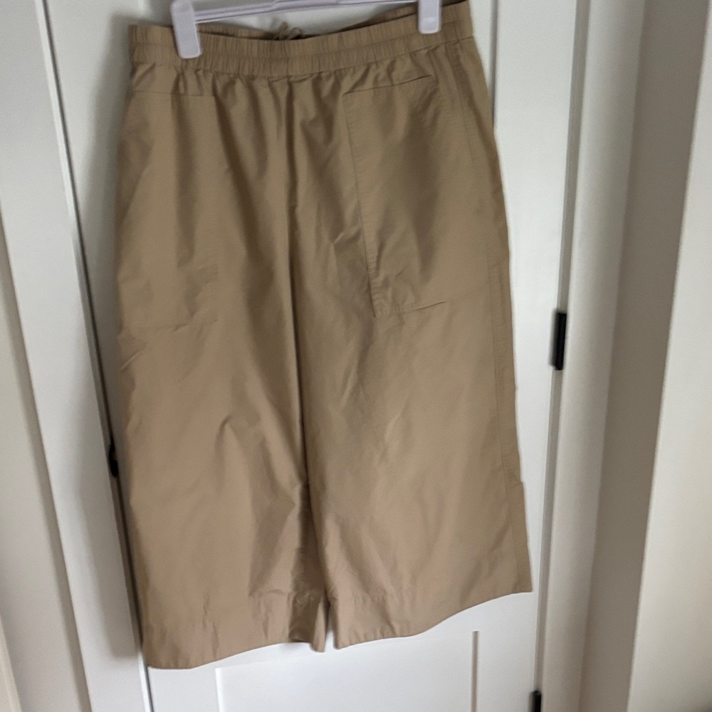 Banana Republic Khaki Elastic-Waist Hybrid pants